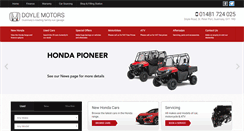 Desktop Screenshot of doylemotors.co.uk